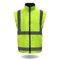 Hi Vis Safety 5 en 1 chaqueta con cinta reflectante de 3 m